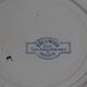Rare plate service 6 people "Récamier" U&C Sarreguemines and Digoin late nineteenth °