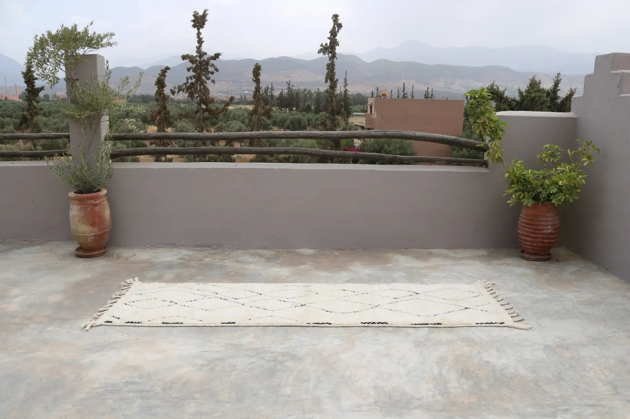Beni Ouarain rug, 295 x 90 cm - R317