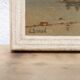 Vintage painting, oil on panel signed J. Arnaud