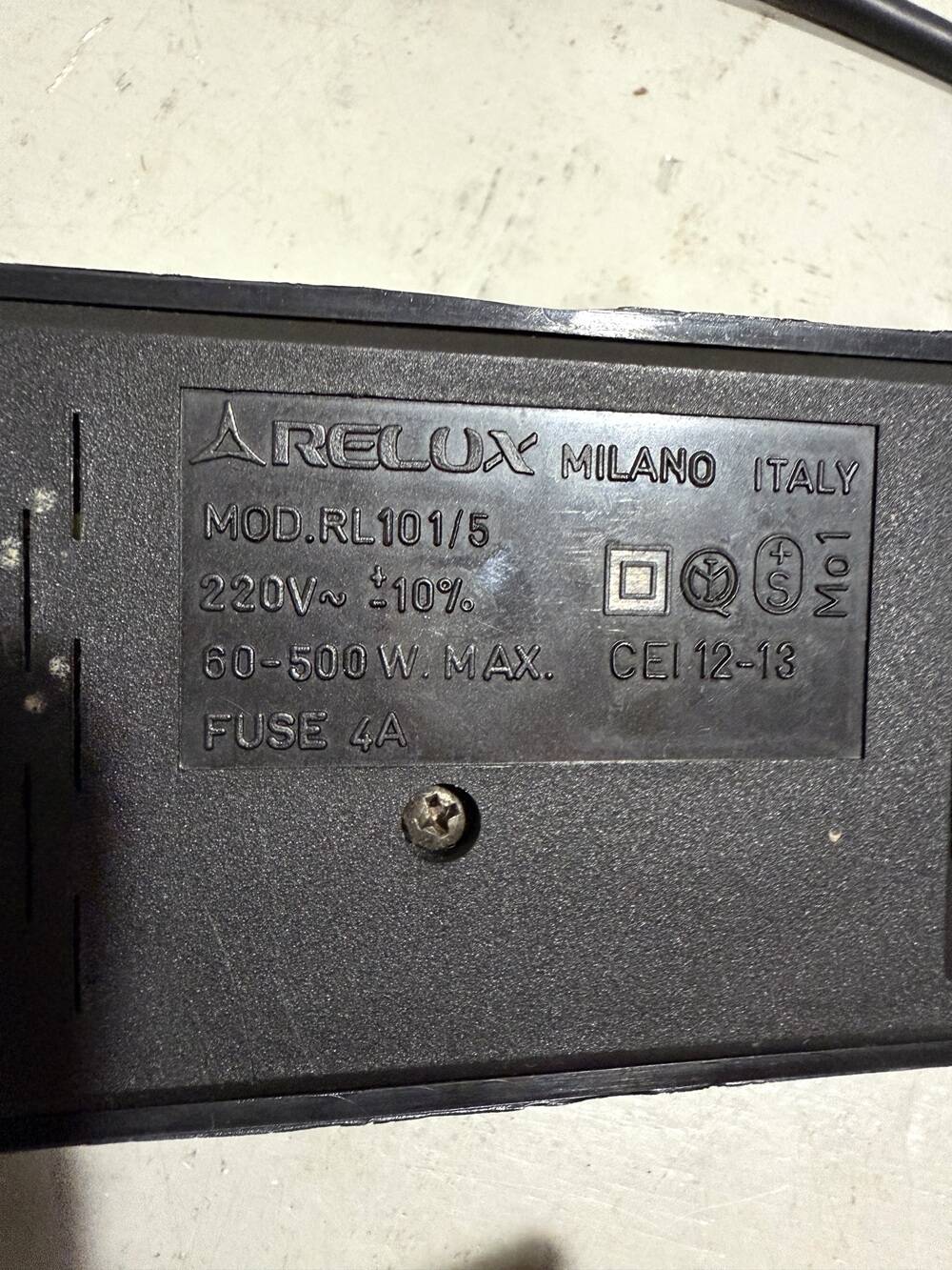 Arelux Milano minimalist floor lamp 1980’s