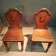 Pair of stool chairs