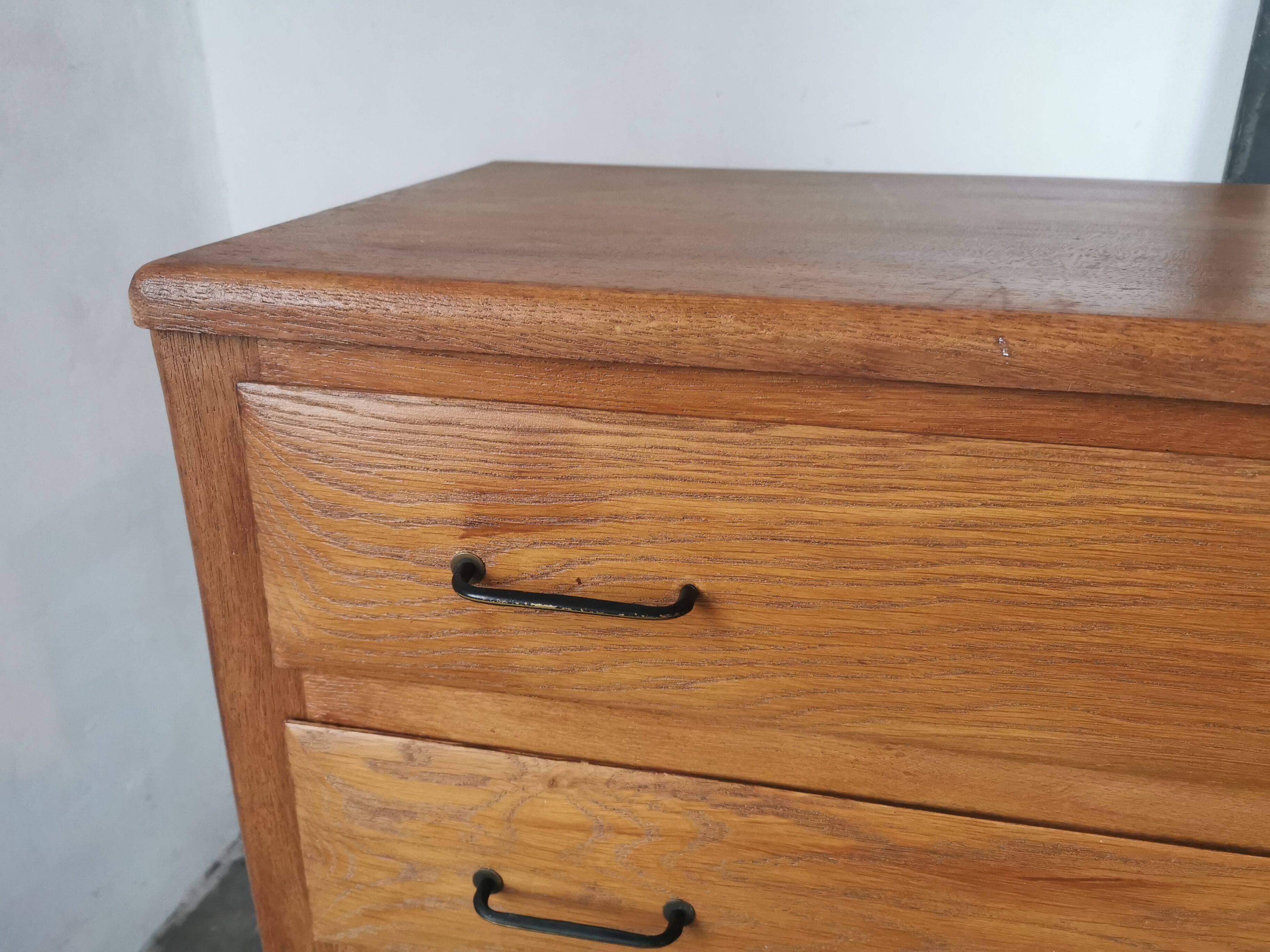 50's chest of drawers, compass feet