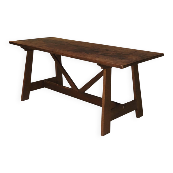 Table de salle à manger italienne du 19e siècle