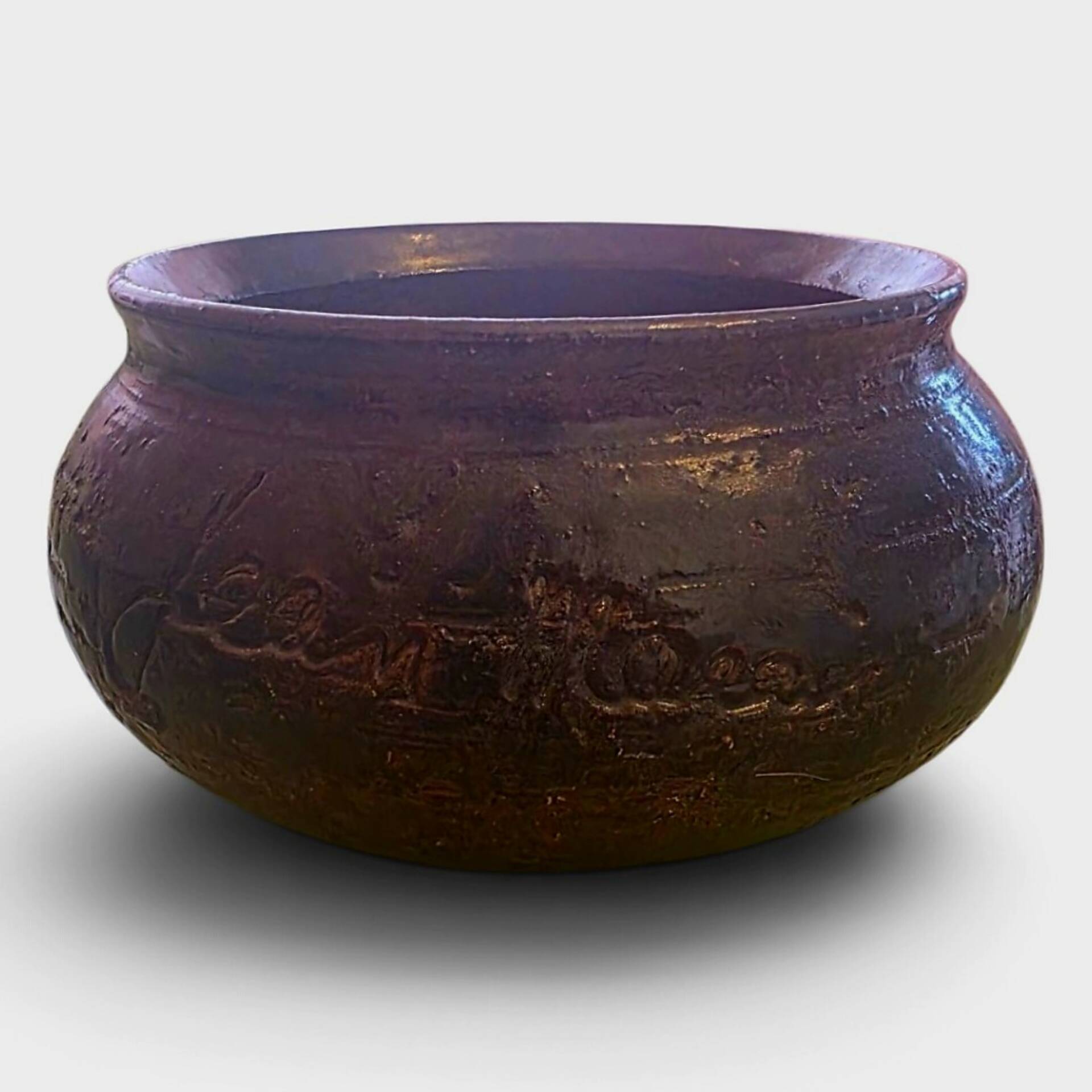Bowl / Ceramic pot by Jean Marais – Signed and numbered