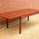 Table à manger extensible en palissandre par Alfred Hendrickx pour Belform, Belgique années 1960.