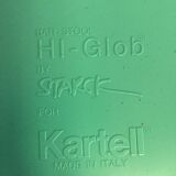 Pair of vintage stools hi glob by Philippe Starck, Kartell