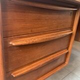 Danish Falster Teak Desk by Svend Madsen, 1960s