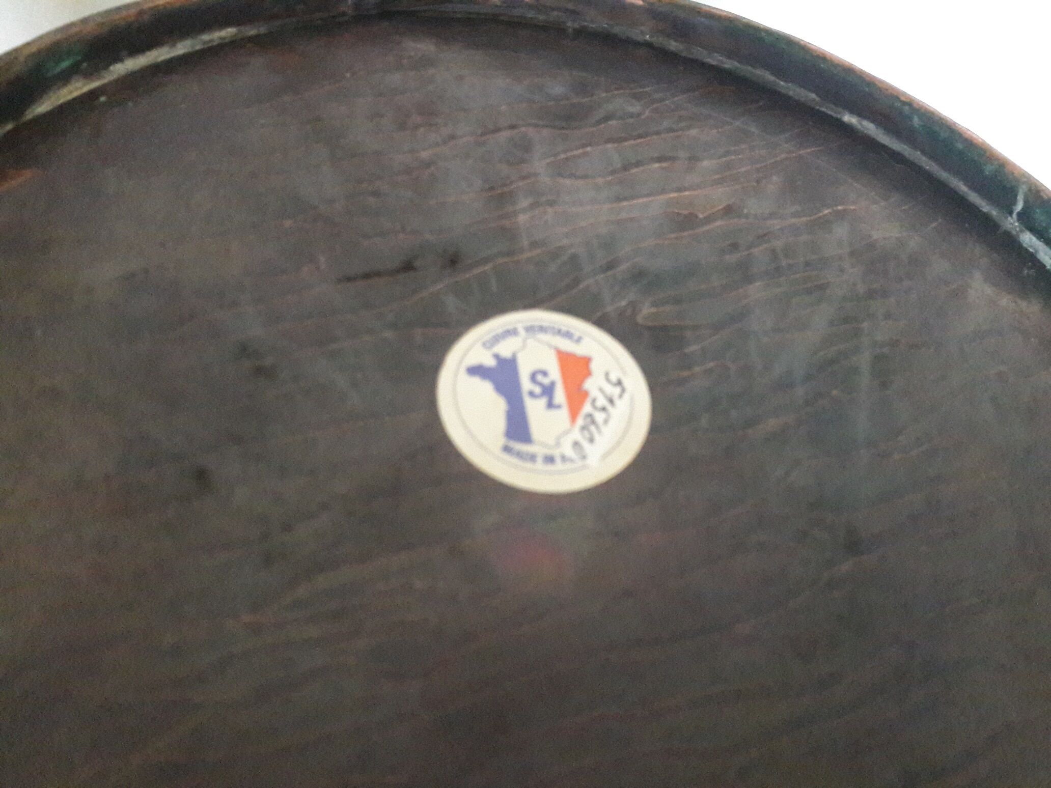 Copper umbrella holder