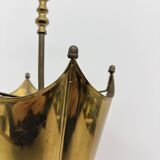 Mid-century design brass umbrella stand , 1970’s