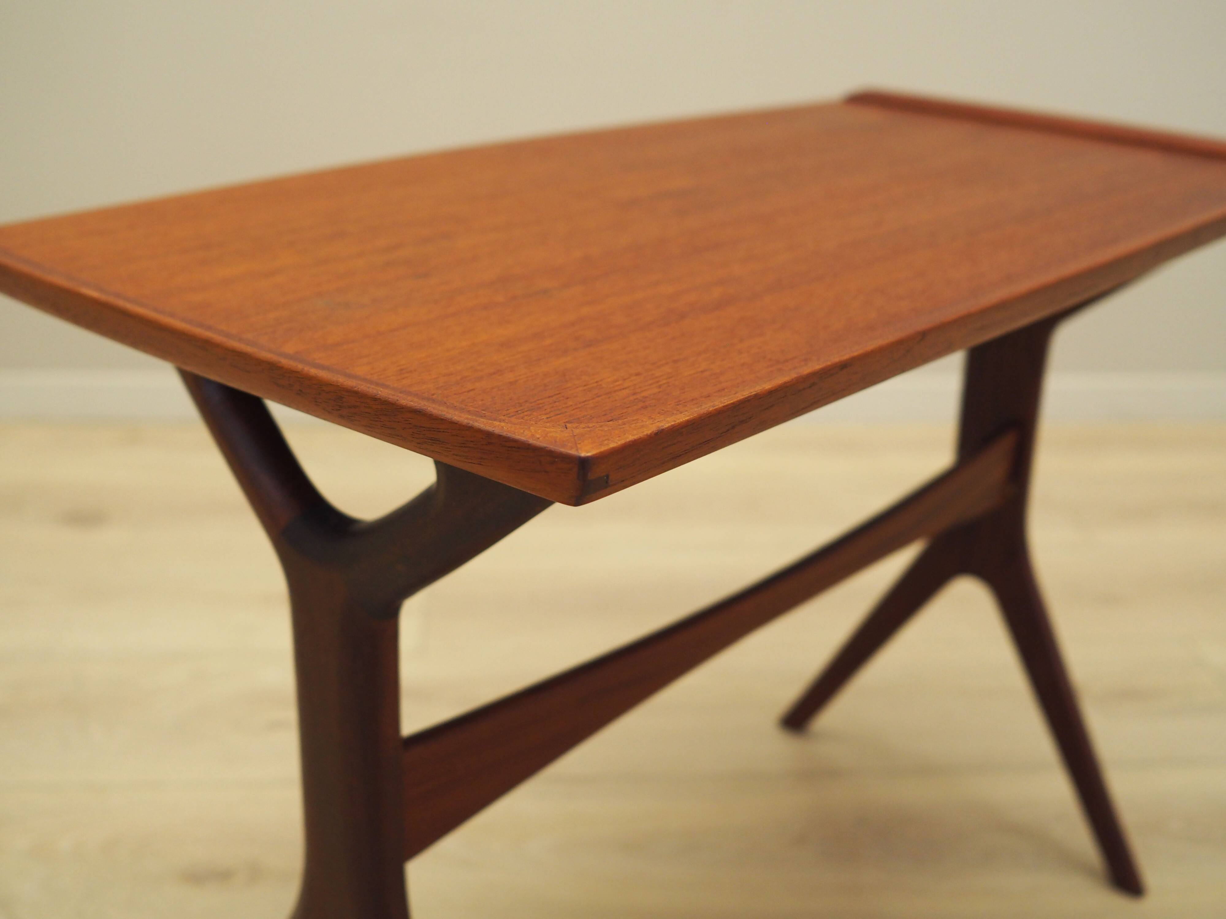 Teak coffee table, Danish design, 1970s, production: Denmark