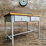 Industrial side table