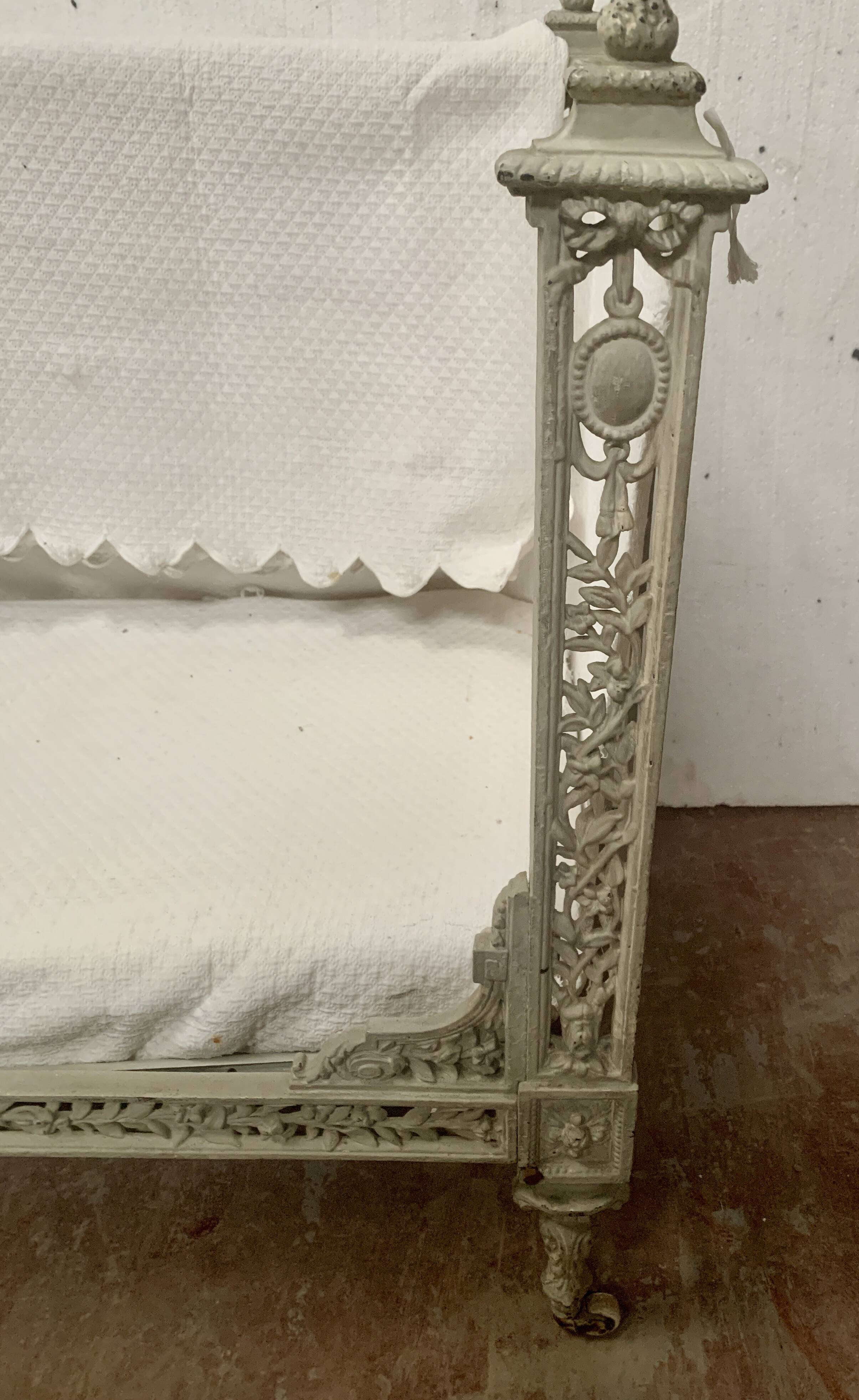 20th century cast iron bench