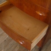 Large Danish teak chest of drawers from the 1960s.