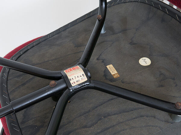 Ensemble de 4 chaises Se68 Wilde & Spieth Design Par Egon Eiermann années 60