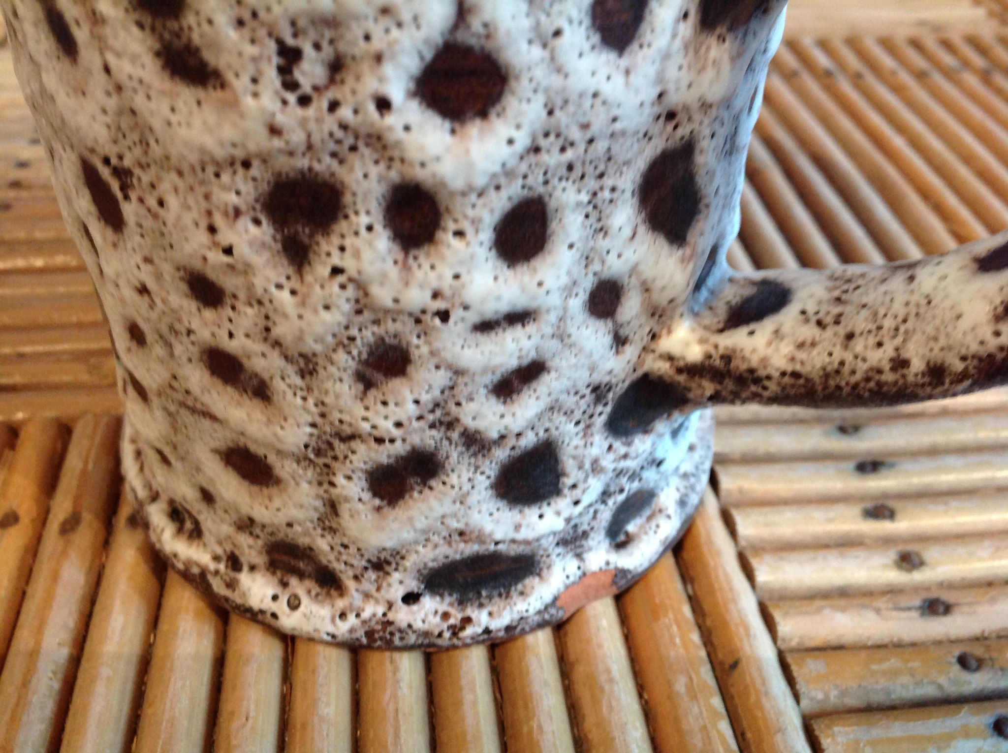 Tasse et poêlon Vallauris