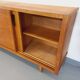 Vintage row in light oak wood from the 60s