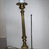 Old candle lamp