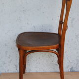 Chaise de bistrot en bois courbé J & J Kohn