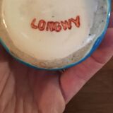 Longwy enamel vase