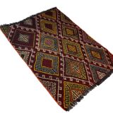Vintage turkish kilim rug, 97 x 70 cm