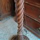 Large floor lamp, column, antique lamp from the early 19th century, Empire style.