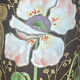 Art Nouveau vase, enamelled and gilded glass with floral decoration – Legras style