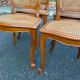 6 Louis XV cane chairs in solid wood from the 1950s