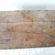 Ancienne caisse publicitaire en bois LUX