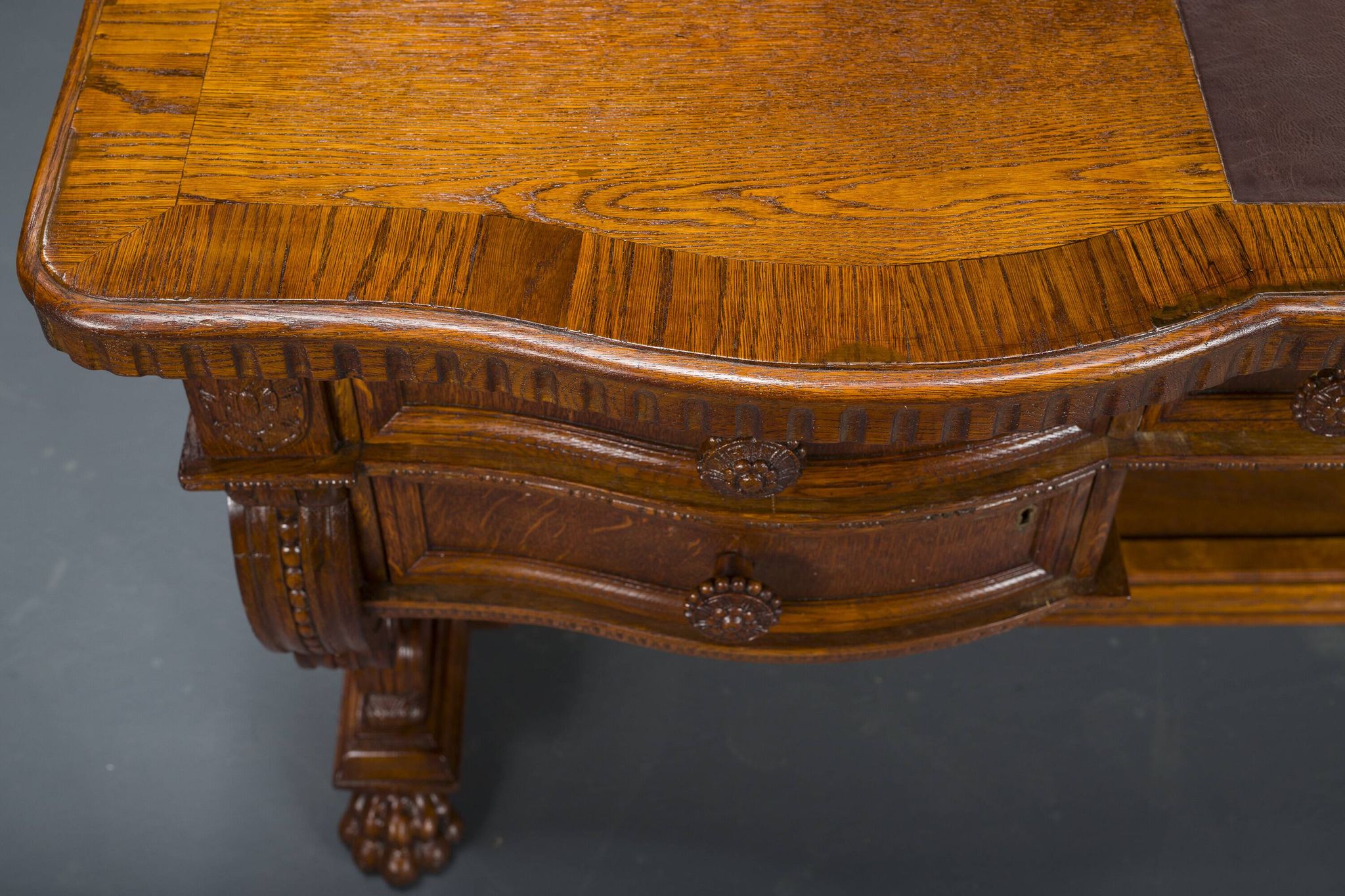Vintage Neo-Renaissance Desk, 1920s