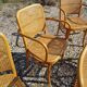 Ensemble de 4 fauteuils et 1 chaise Thonet 811 Josef Hoffmann