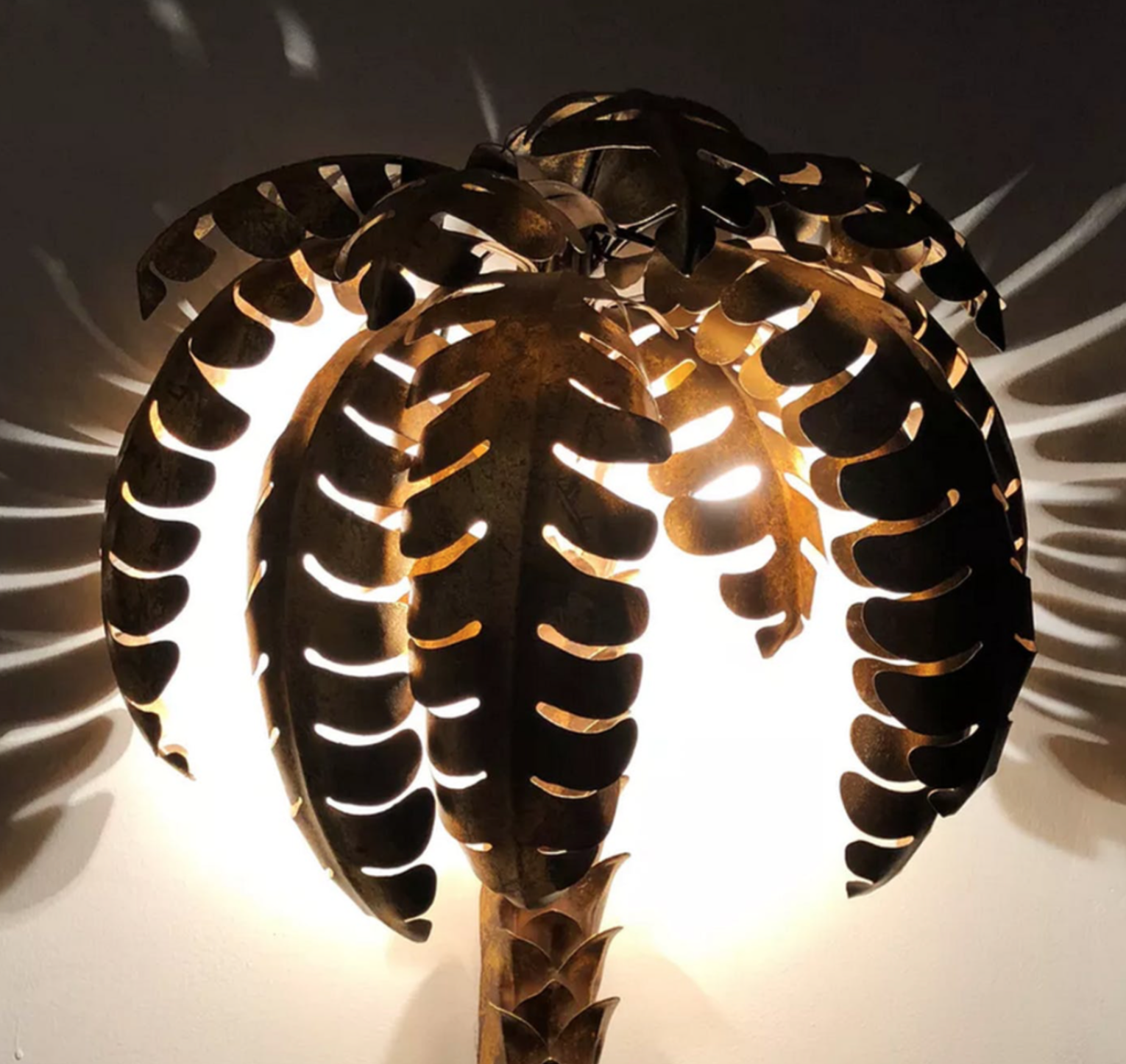 Wall lamp palm year 70's