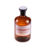 Brocante apothecary bottle 1 ltr with various prints