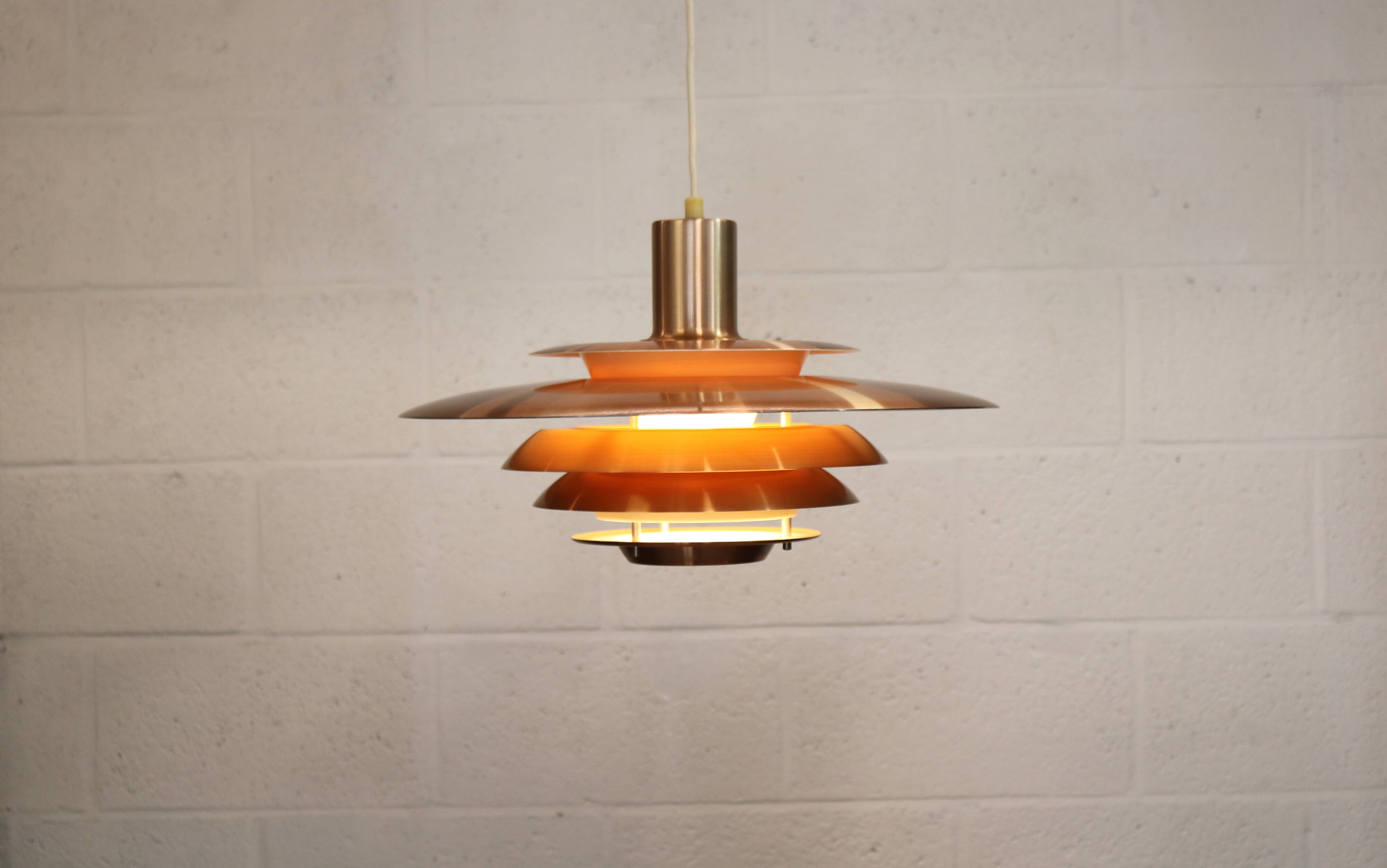 Very rare old Danish design lamp by Teknika model 425 - 60's