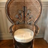 Armchair Emmanuelle peacock