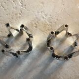 Pair of Scandinavian candlesticks Jean Harald QUISTGAARD