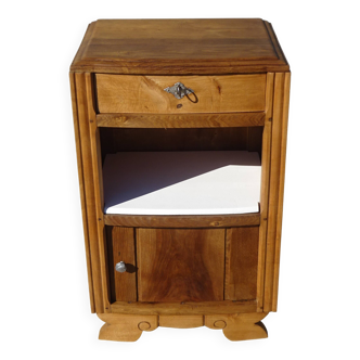 Restored Art Deco bedside table