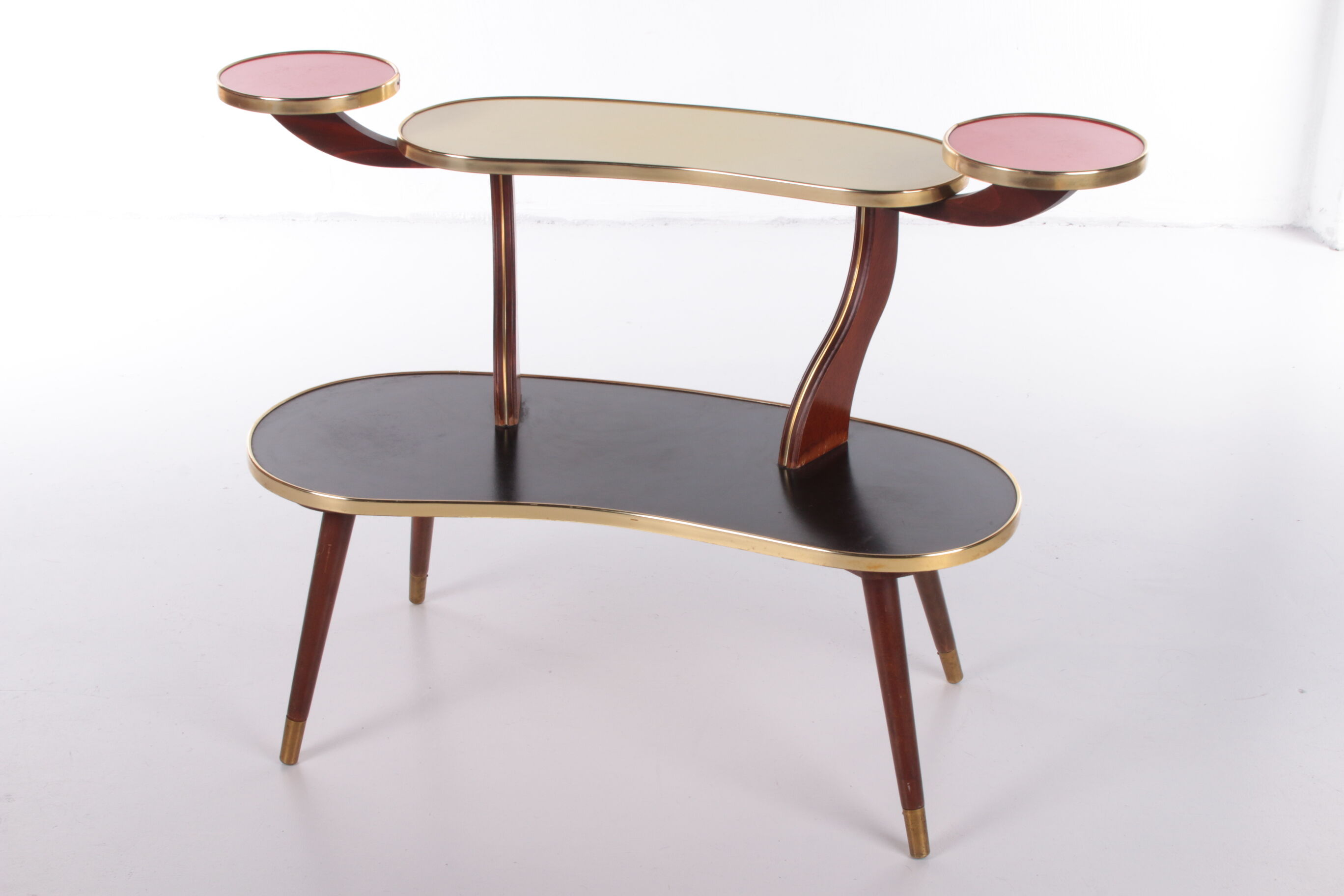 Vintage etagere planting table 1960s, germany