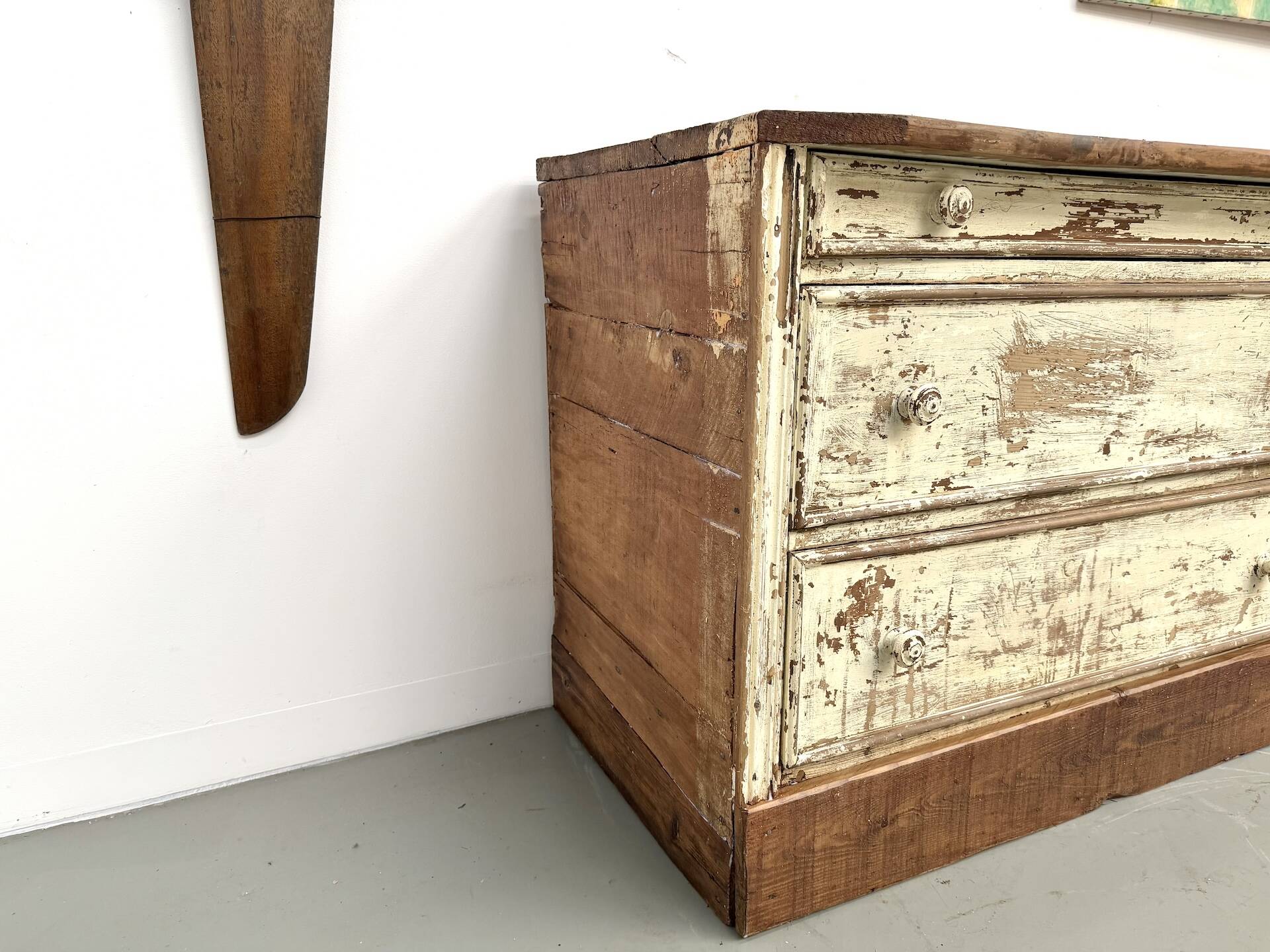Large antique haberdashery cabinet, circa 1900