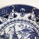 Plate asian decor Petrus regout Maastricht