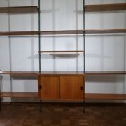Mid-Century Teak Modular Shelf System by Olof Pira, Sweden, 1960s