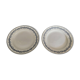 Pair of Gien iron earthenware dessert plates with Austerlitz decor