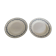 Pair of Gien iron earthenware dessert plates with Austerlitz decor