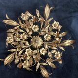 Ceiling light chandelier metal gold Italy style Hans Kogl