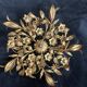 Ceiling light chandelier metal gold Italy style Hans Kogl