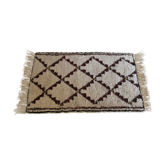 Former Berber carpet Beni Ouarain of the Moroccan Middle Atlas 135x81cm