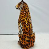 Leopard Statue Ceramic