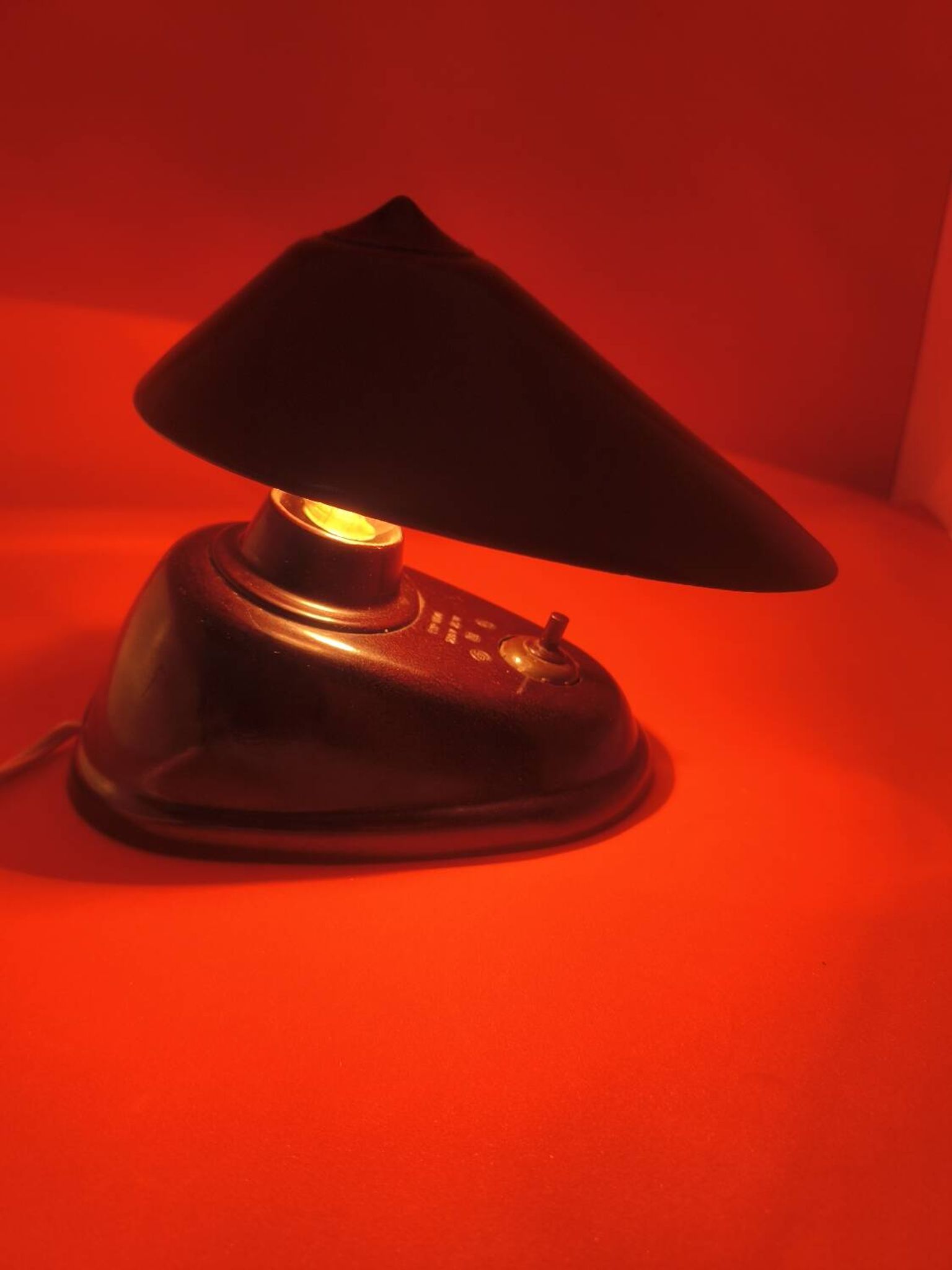Lampe art déco en bakélite