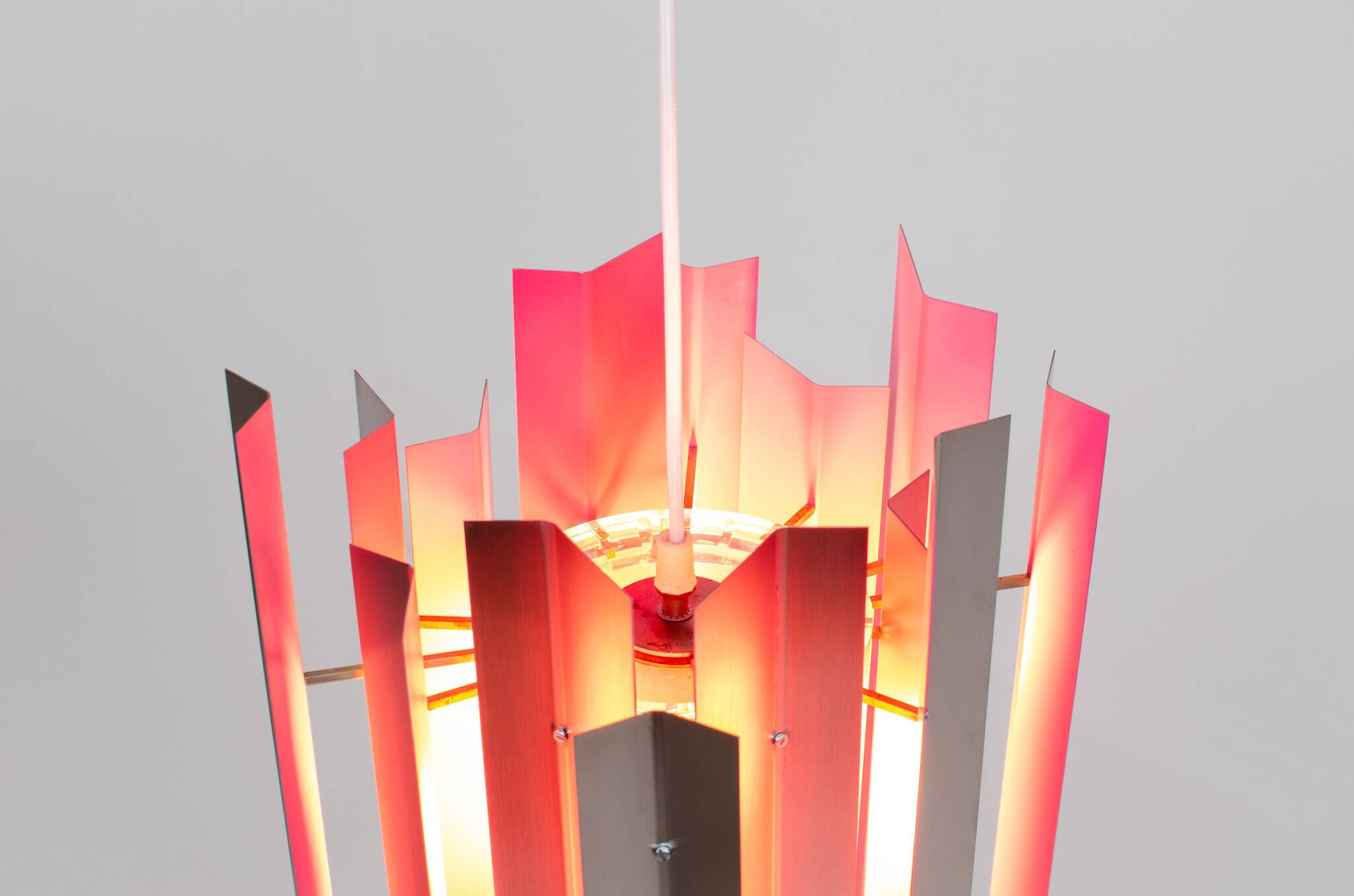 Extremely rare pendant light by Preben Dal for Hans Følsgaard