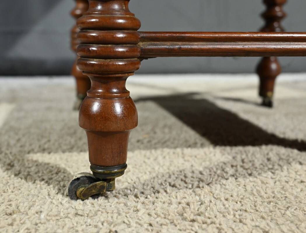Small mahogany shuttered table, maison lemarchand, a. lemoine – mid-19th century