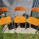 Former lafa aurillac metal chromé pliante chairs